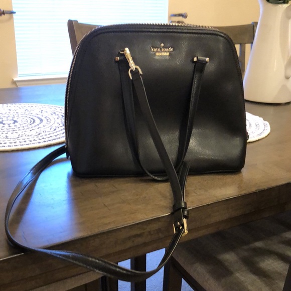 Kate spade Black satchel with long strap - Picture 3 of 3